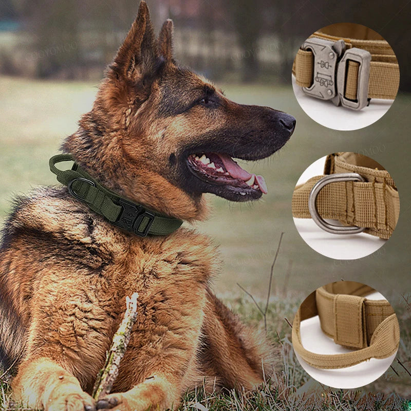 BMA-SHOP™ Tactical Dog Collar and Leash Set