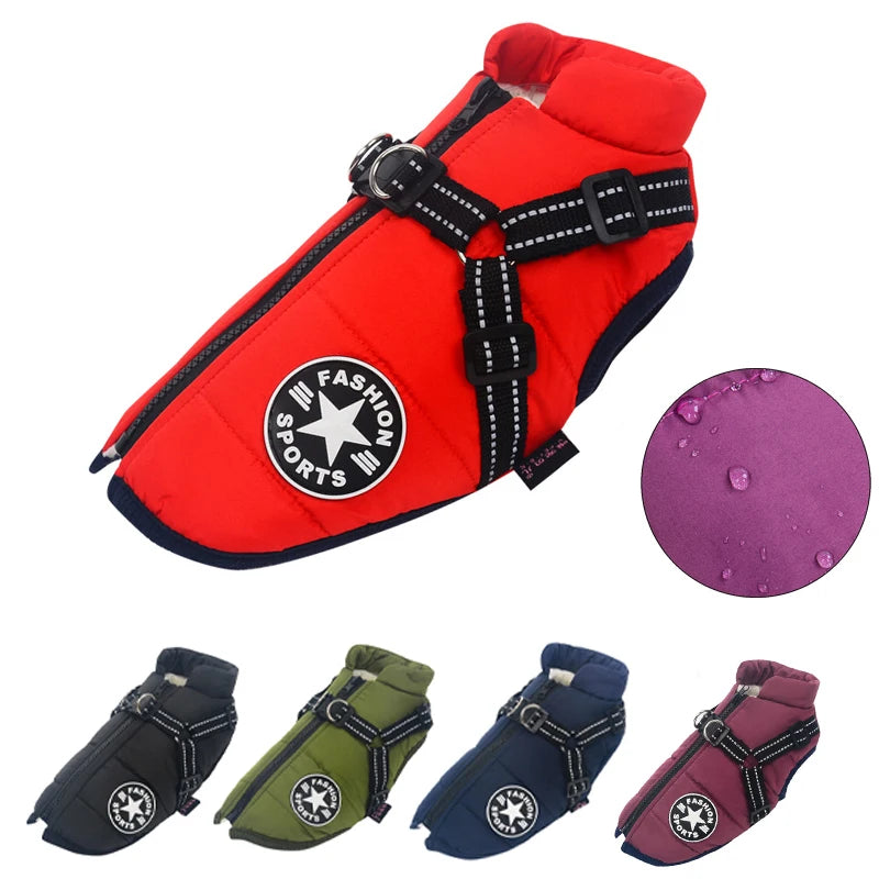 BMA-SHOP™ Dog Harness Large Pet Dog Jacket with Harness